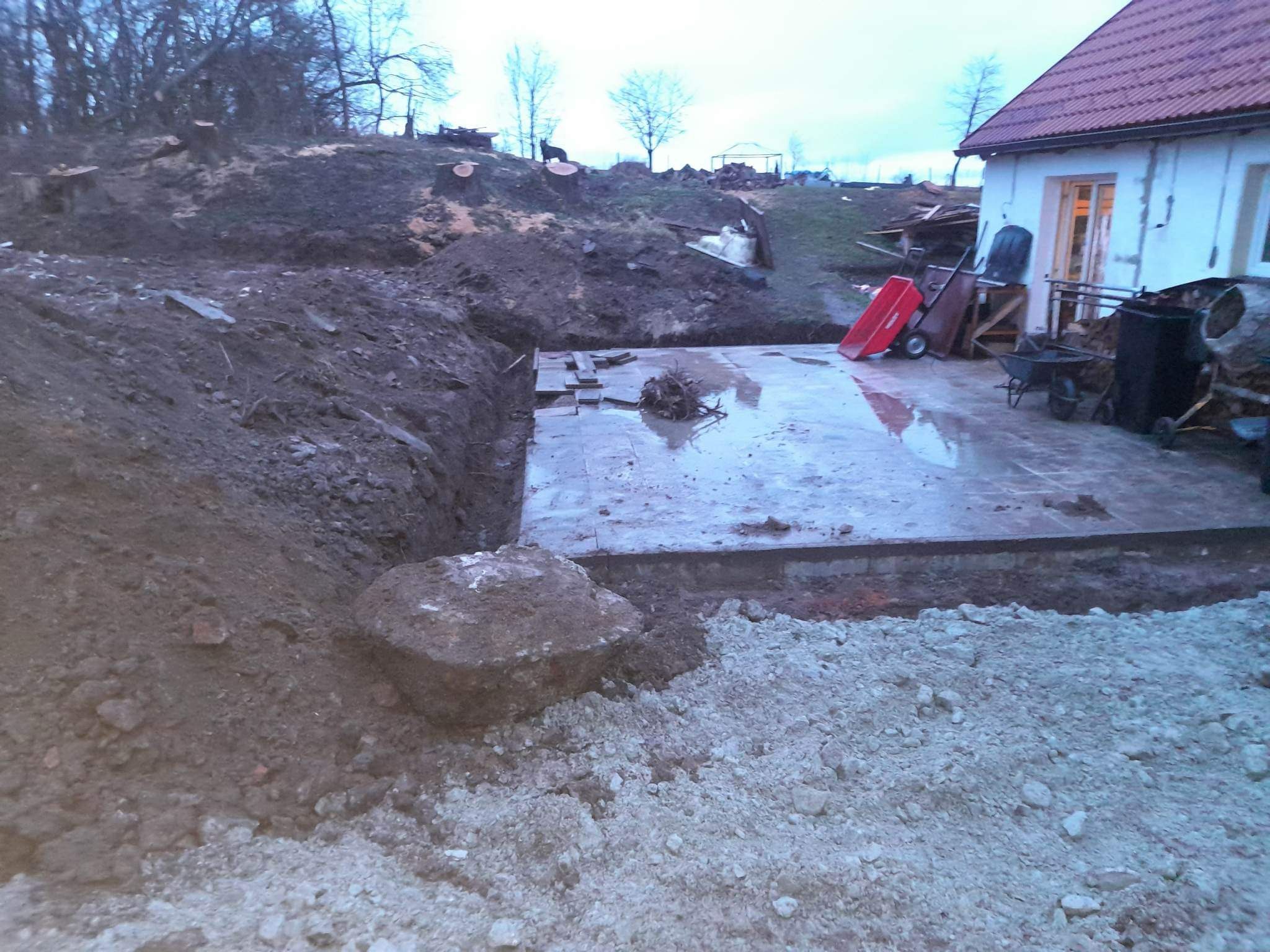 Výkopové práce Klíma